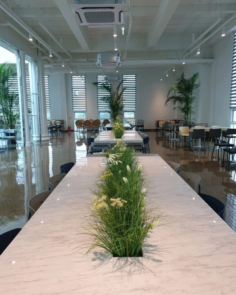 용인점 - 테이블 식재